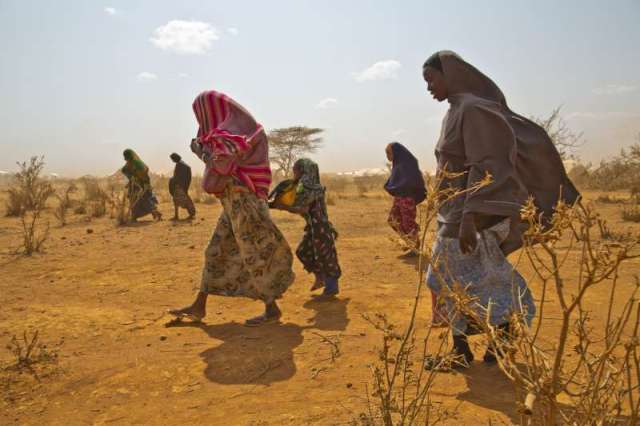 Somaliland Refugees Crossing Ethiopian Border
