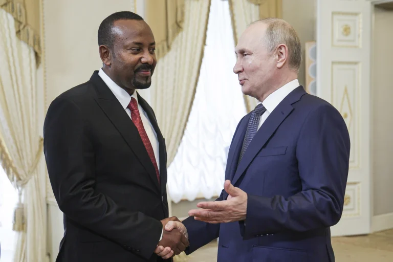Ethiopian PM Abiy Ahmed Arrives In Moscow for Russia-Africa summit