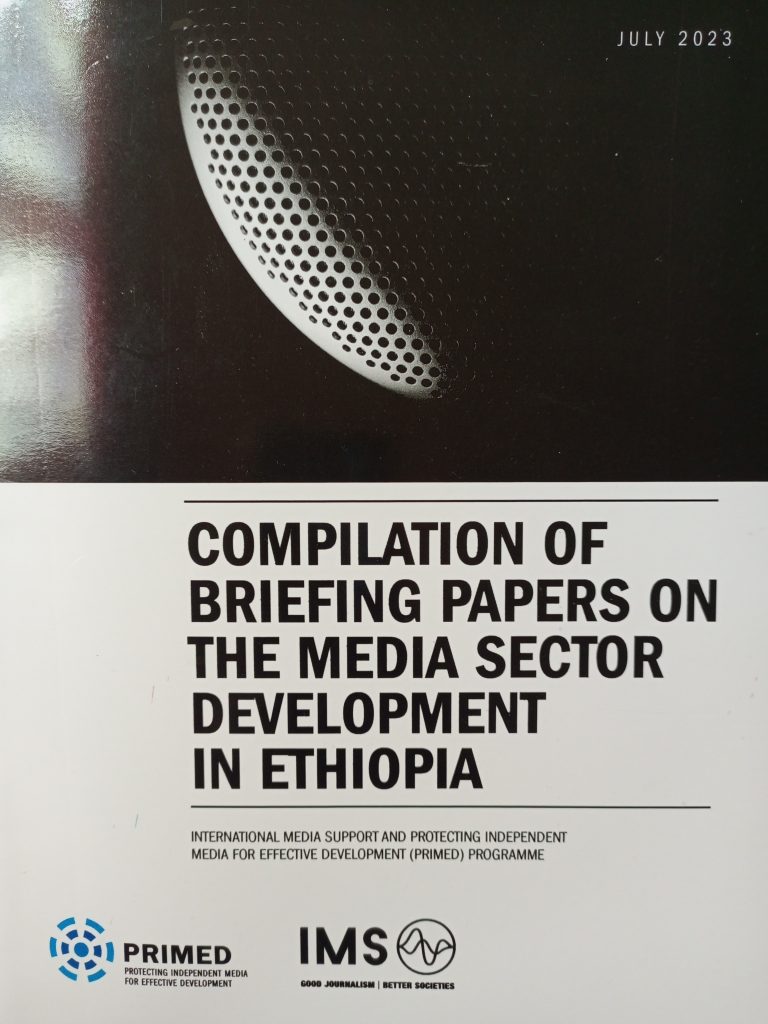 IMS , PRIMED Release Ethiopia’s Media Sector Development Book